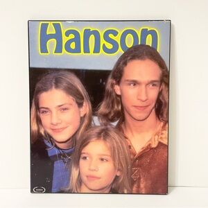 Hanson Band Wall Plaque Sign Decor Boy Band